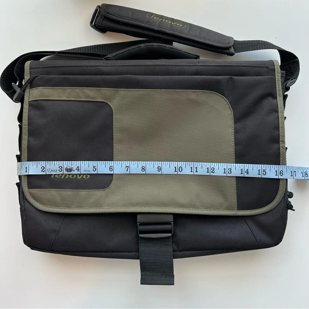 Lenovo | Black & Green Laptop Bag